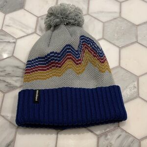 Patagonia Powder Town Beanie Color Ridge Rise One Size NWOT